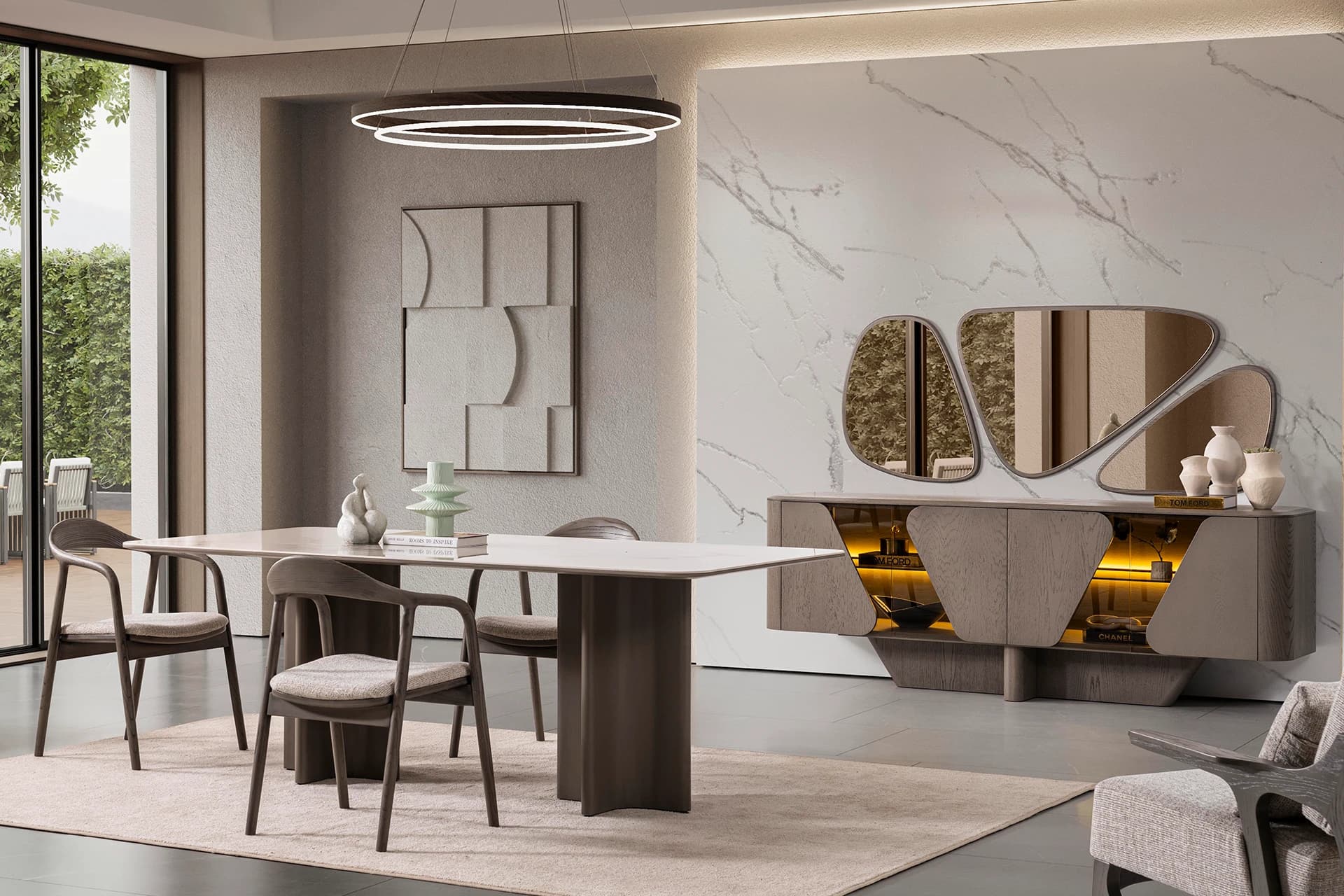 Rio Modern Dining Room Set