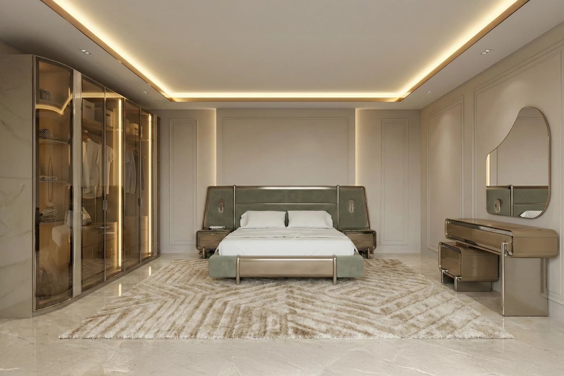 Monza Modern Bedroom Set