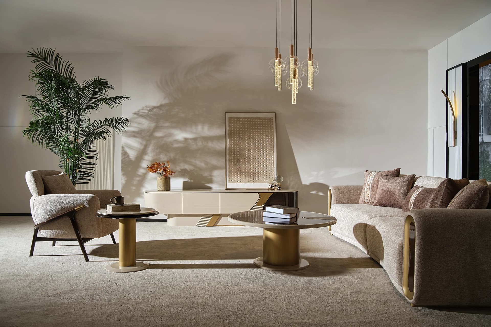 Cies Modern Sofa Set