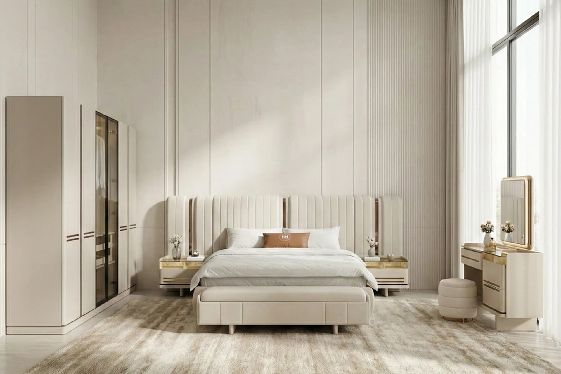 Luna Modern Bedroom Set
