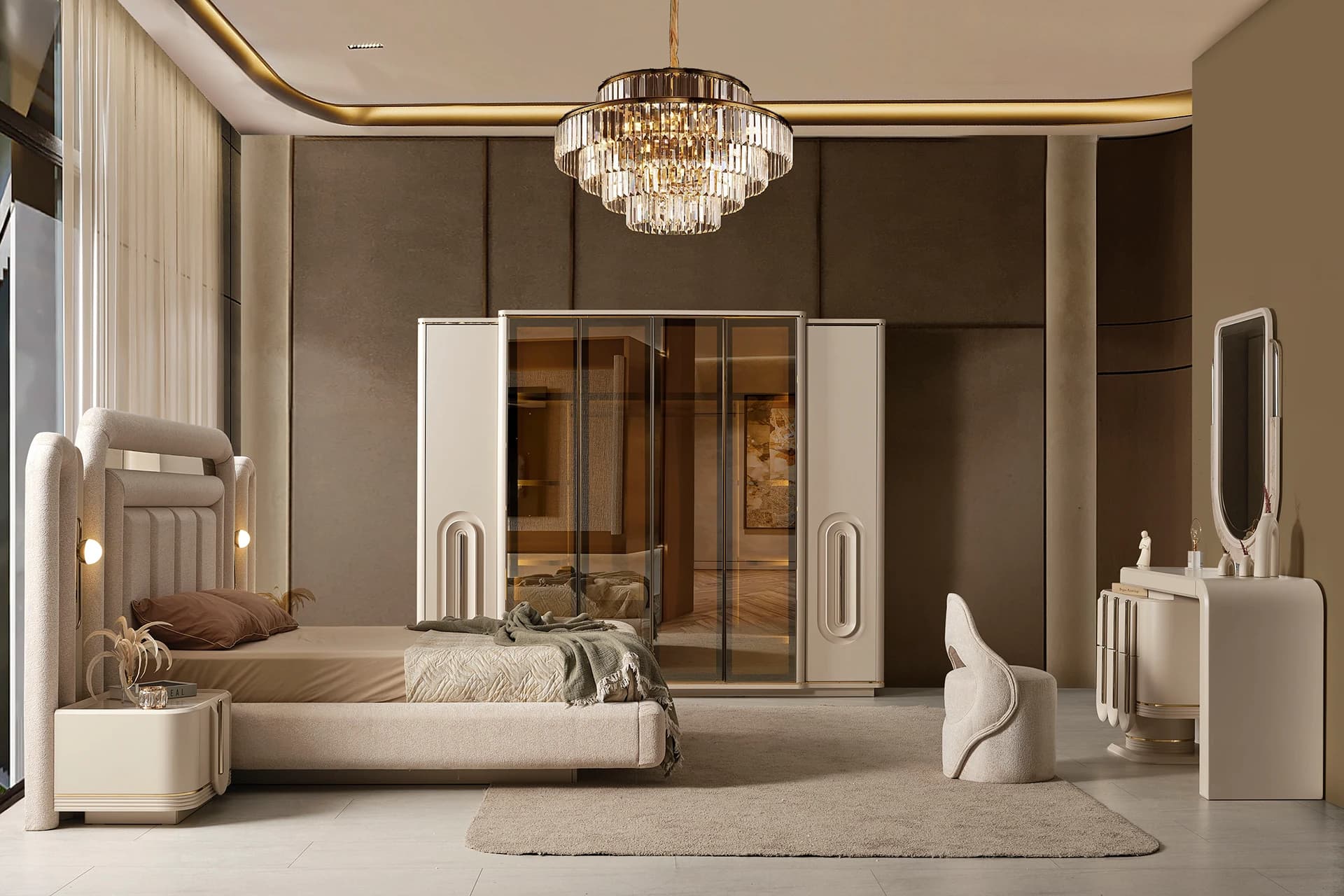 Renaria Modern Bedroom Set