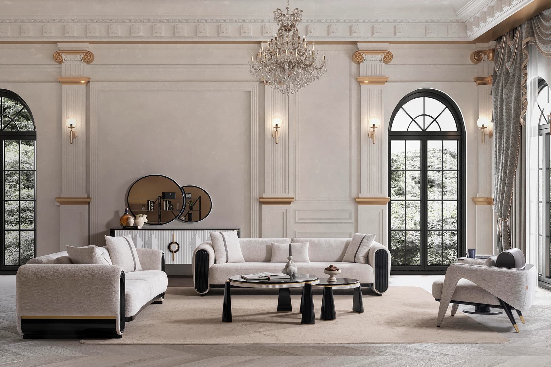 Lizbon Modern Sofa Set