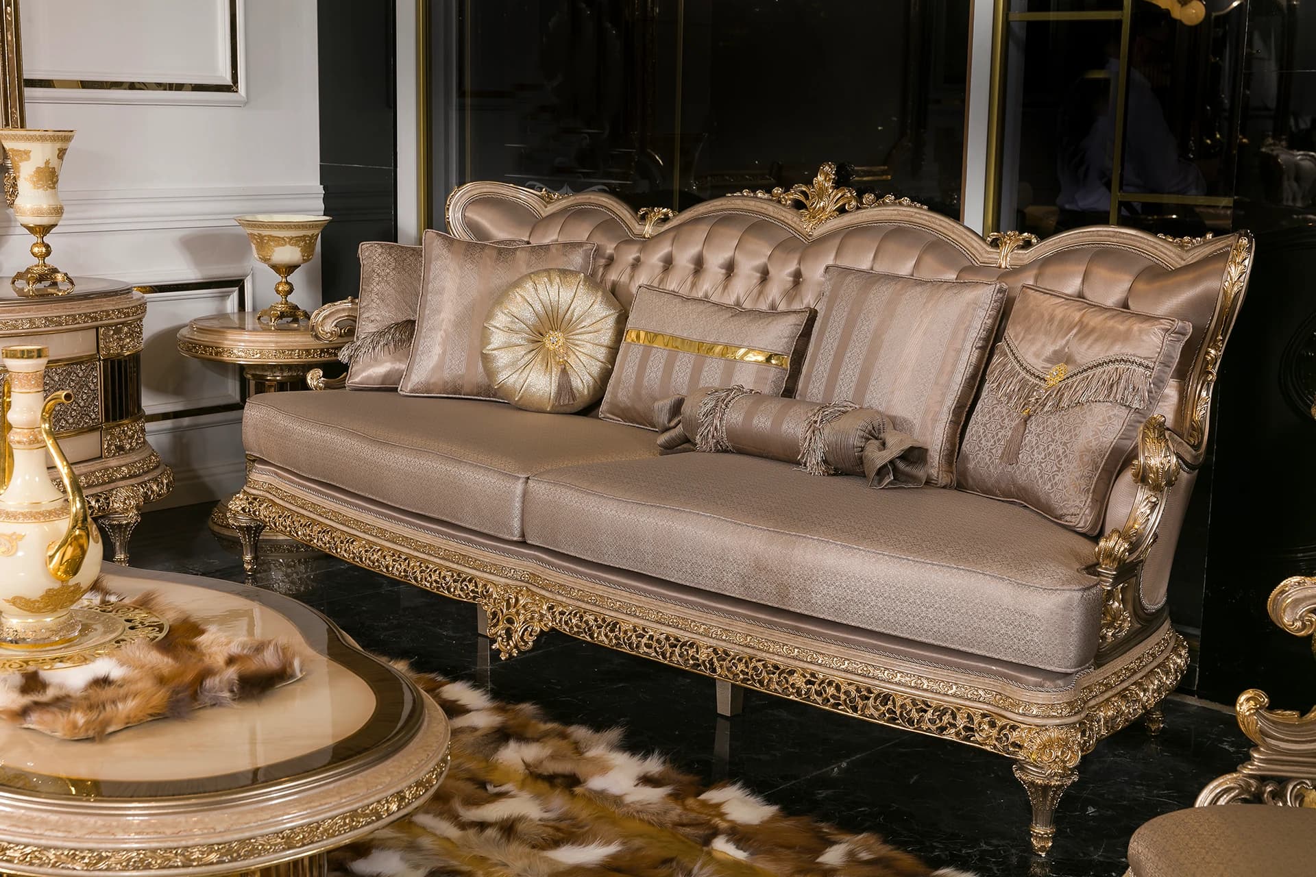 Firuze Living Room Sofa