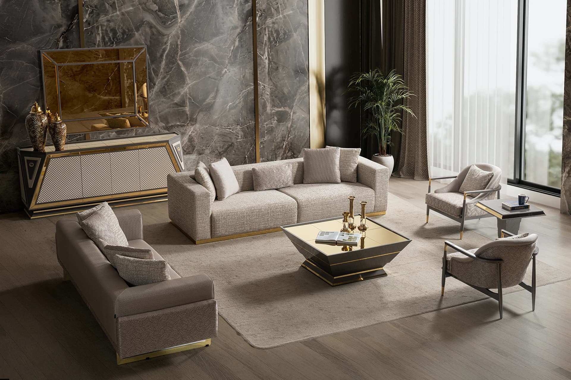 Goodness Modern Sofa Set