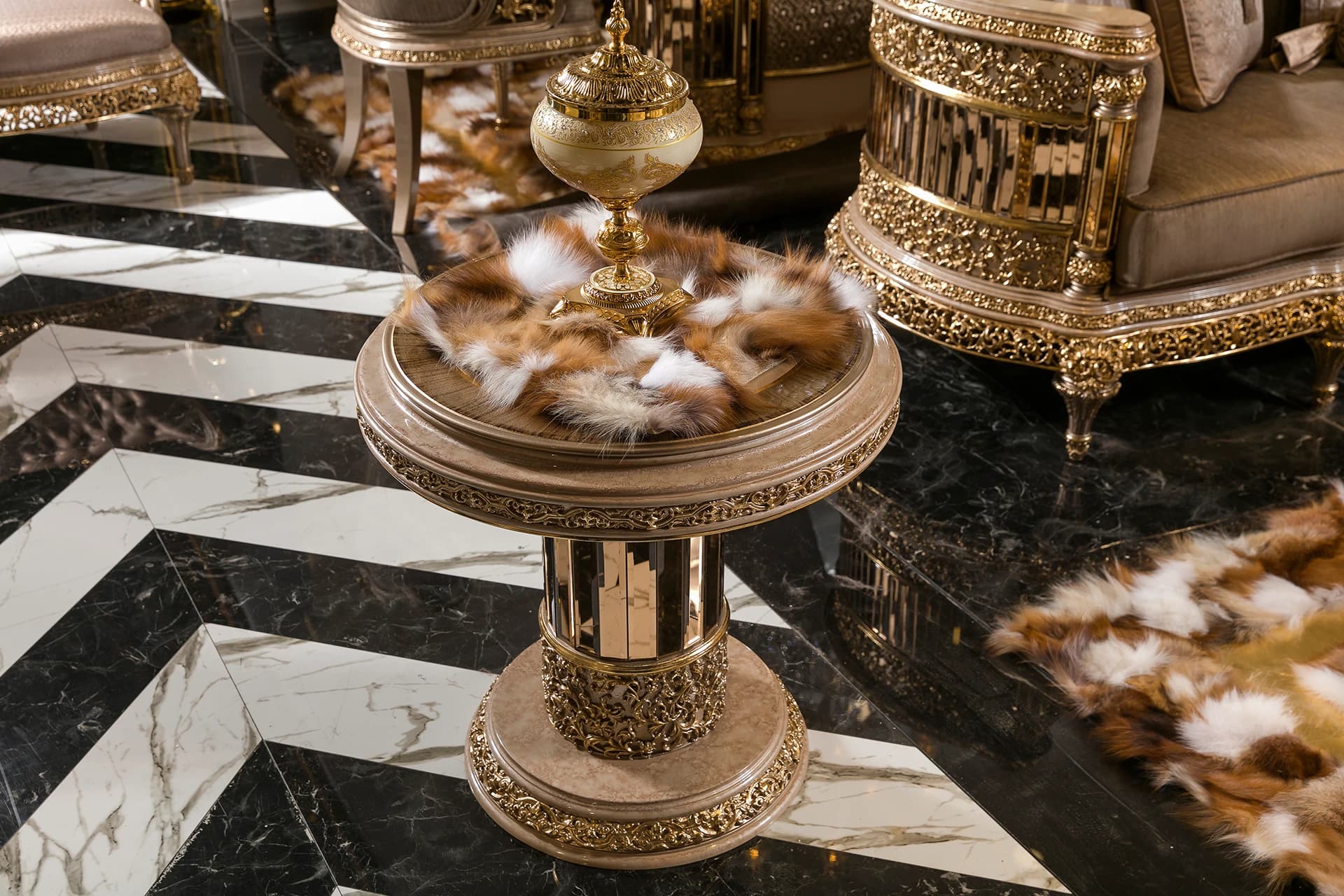 Firuze Living Room Side Table