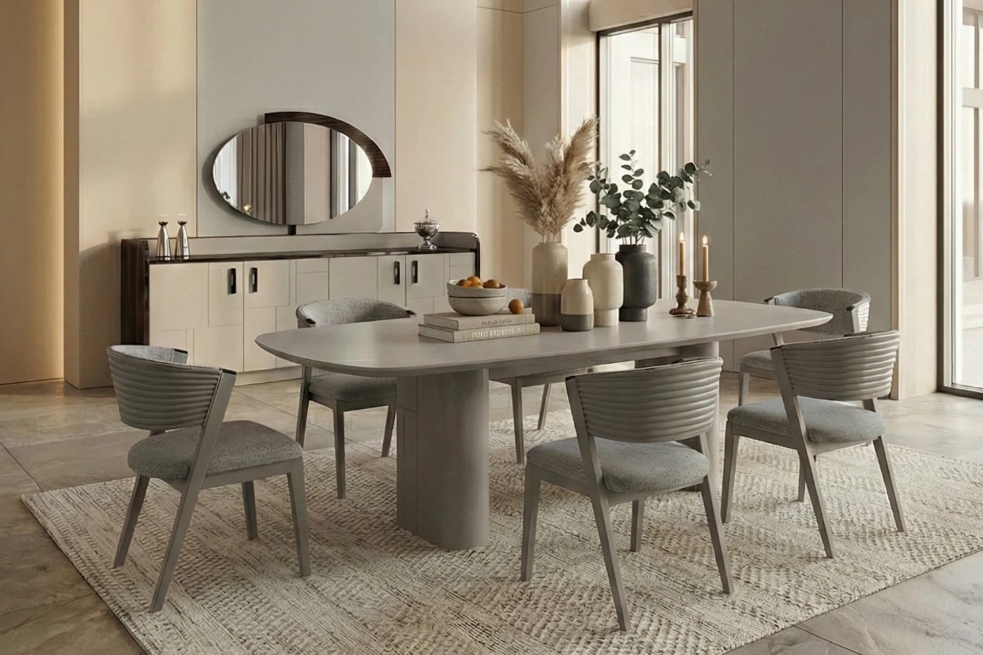 Aura Modern Dining Room Set