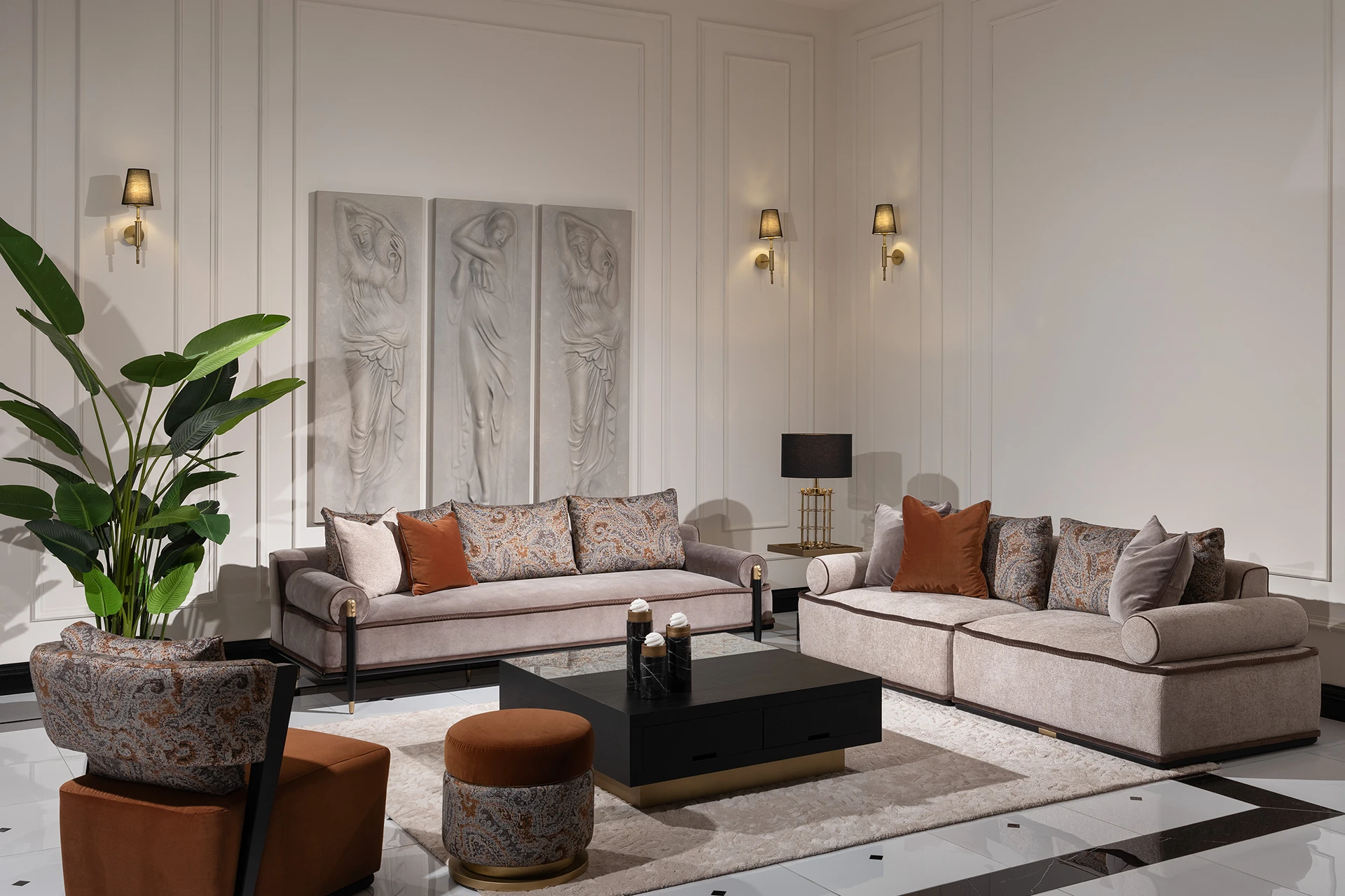 Pietra Sofa Set - Voleza Furniture